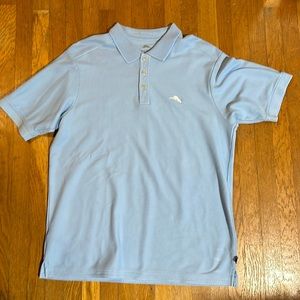 Tommy Bahama ~ Medium light blue like new true to size